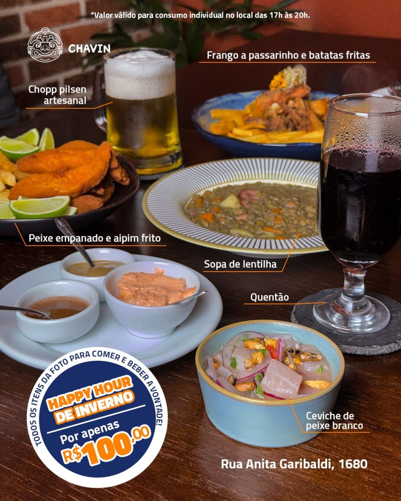 Happy Hour Inverno Liberado